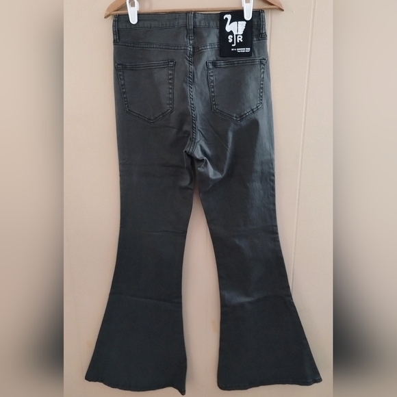 Free People SR vs Sandrine Rose "the virgin label" flared leg jeans size 28 NWT - Picture 4 of 6